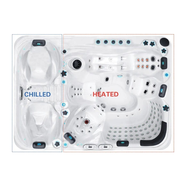 Jacuzzi Crystal Pools SPA COMBINE (6 ATOMA)